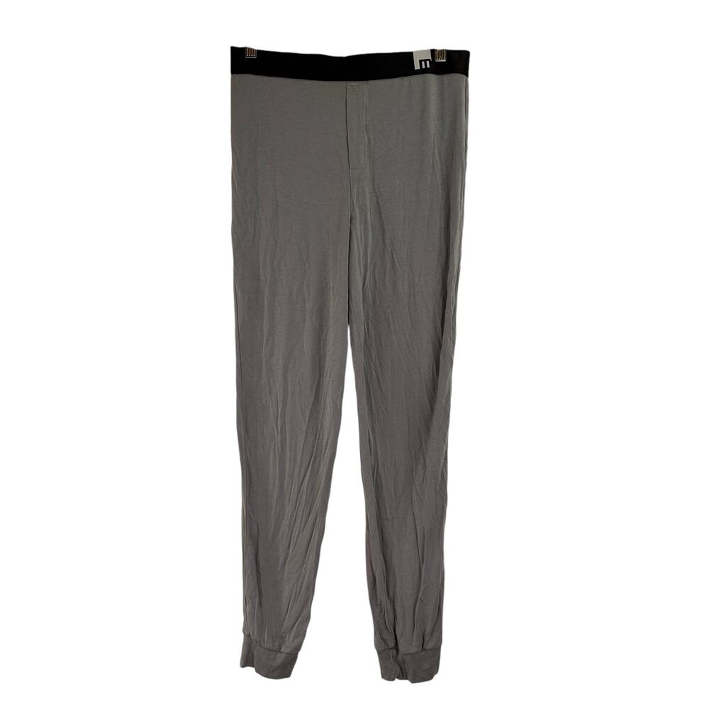 Mosmann Australia Men's Grey Modal Long Johns Size Small